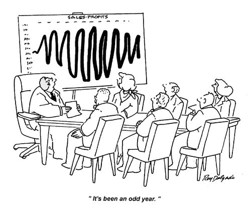 'It's been an odd year.'