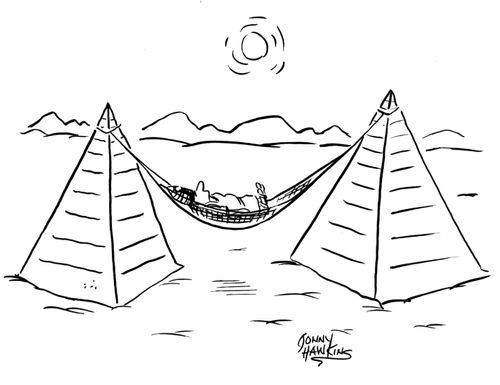 Holiday in Egypt.