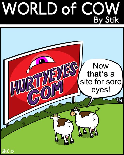 Now that's a site for sore eyes!