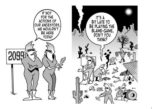 It's a bit late to be playing the blame game, don't you think?