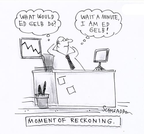 Moment of reckoning.