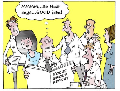 The perils of the focus group.
