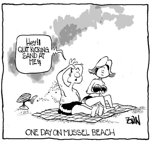 One day on Mussel Beach.