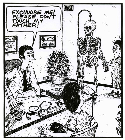 'Excuuuse me! Please don't touch my Father!'