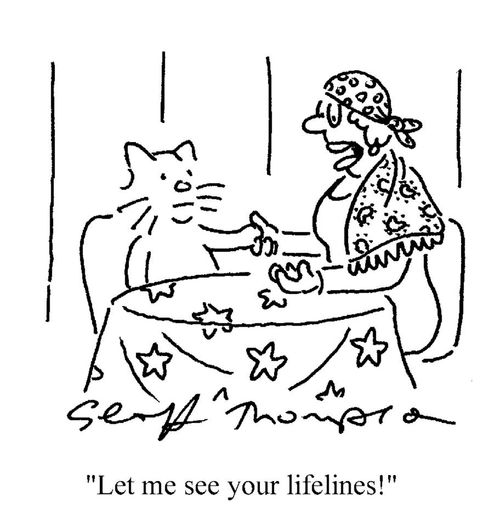 'Let me see your lifelines!'