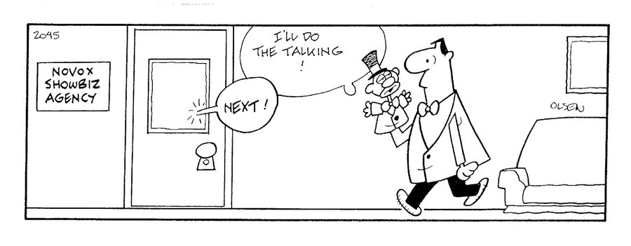 "I'll do the talking!"