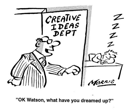 "Ok Watson, what have you dreamed up?"