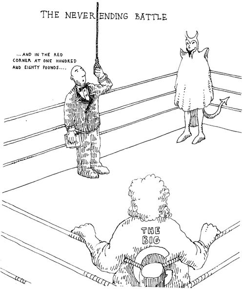 'The never ending battle'