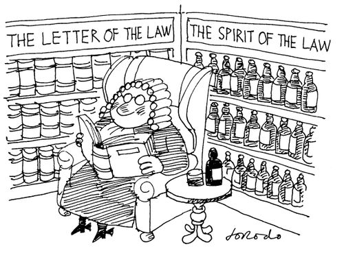 The Letter Of The Law/The Spirit Of The Law