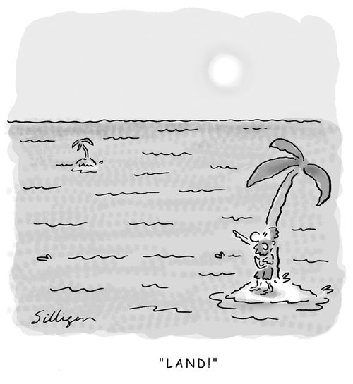 'LAND!'