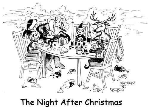 The night after Christmas.
