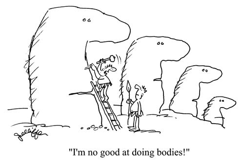 'I'm no good at doing bodies!'