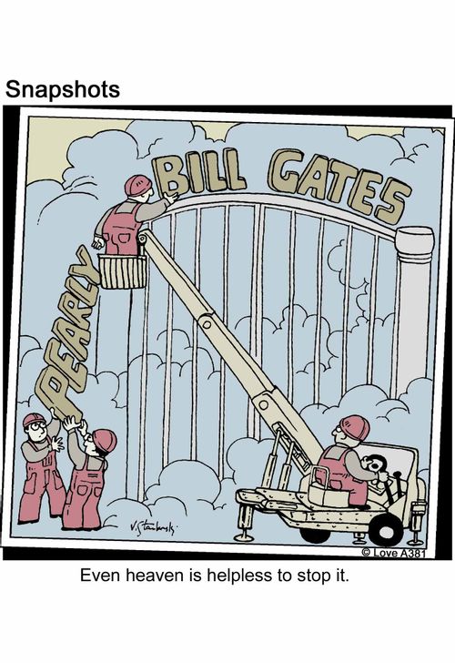 Even heaven is helpless to stop it.