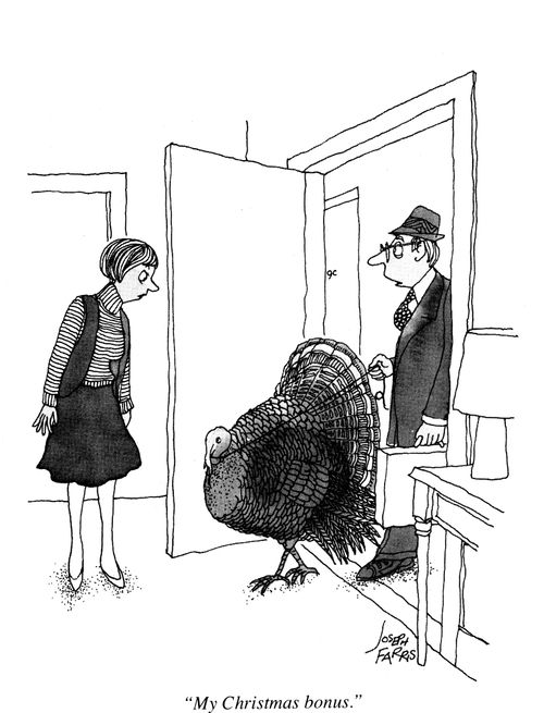 'My Christmas bonus.'