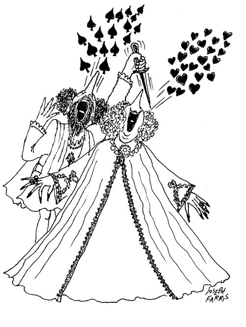 King and Queen of Hearts.