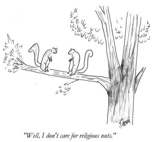 'Well, I don't care for religious nuts.'