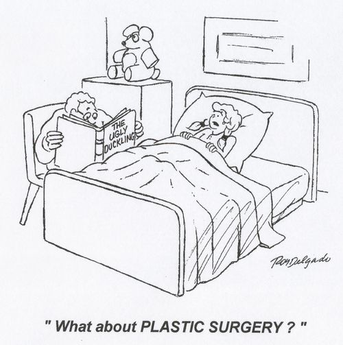 'What about plastic surgery?'