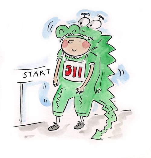 Marathon costume