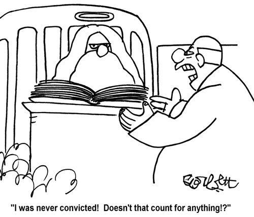 'I was never convicted! Doesn't that count for something!?'