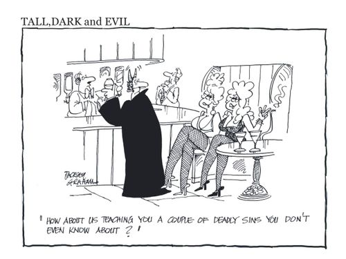 "How about us teaching you a couple of deadly sins you don't even know about?"