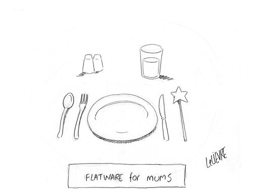 Flatware for mums