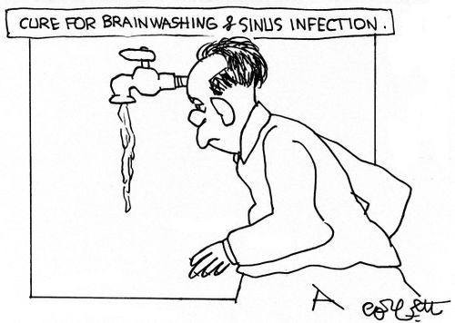 Cure for brainwashing & sinus infection.