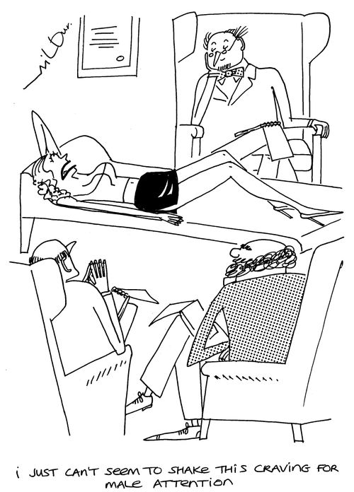 'I just can't seem to shake this craving for male attention.'