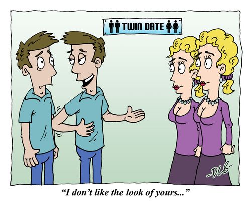 'I don't like the look of yours...'