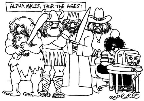 Alpha males through the ages!