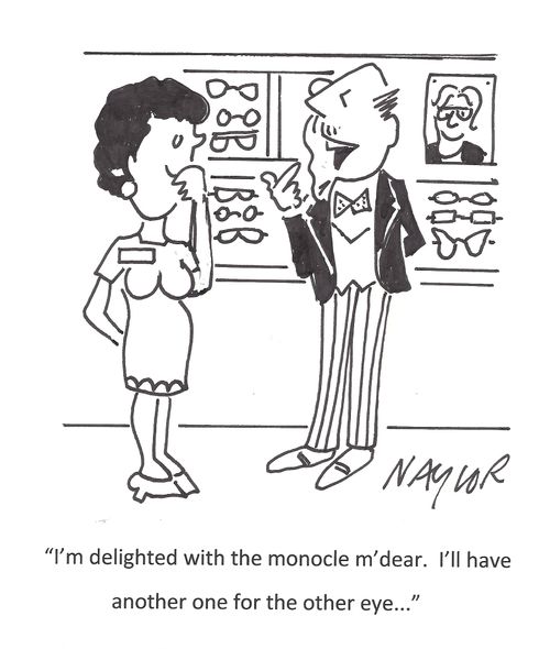 A second monocle.