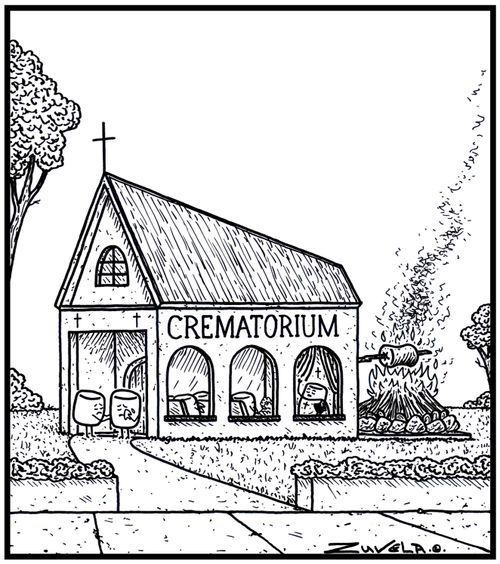 A crematorium for marshmallows.