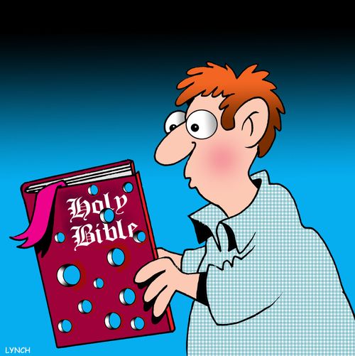 Holey Holy Bible.