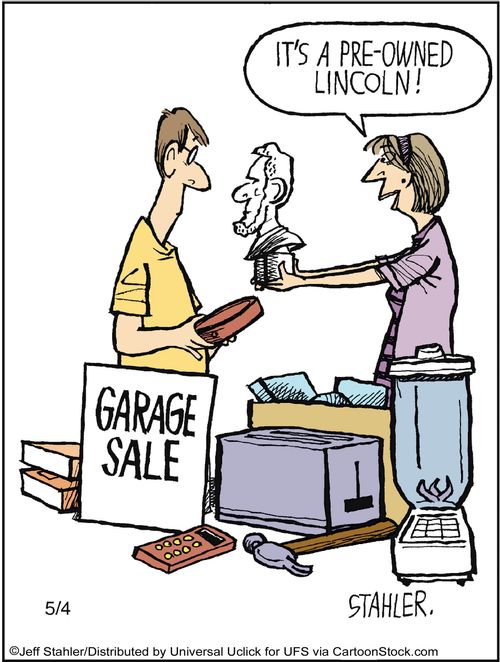 'It's a pre-owned Lincoln.'
