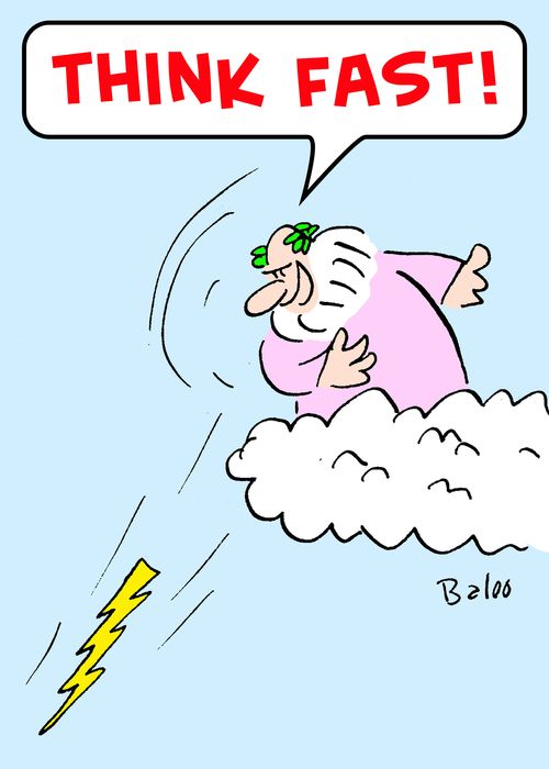 Think fast!