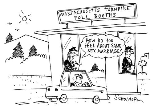 'How do you feel about same-sex marriages?'