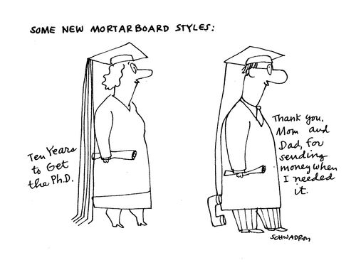 Some New Mortarboard Styles.
