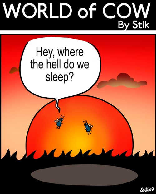Hey, where do we sleep?