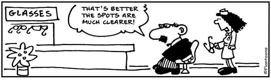 'The spots are much clearer.'