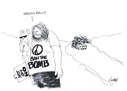 'Wrong Rally.'