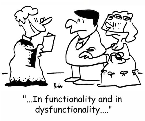 '...In functionality and in dysfunctionality....'