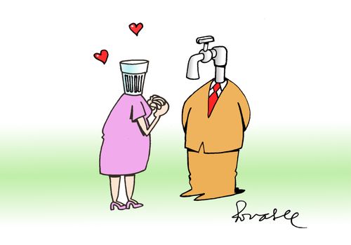 The Romance Between the Tap and the Cup.