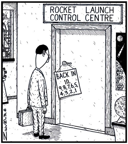 Rocket Launch Control Centre Back in 10,9,8,7,6,5,4,3,2,1 