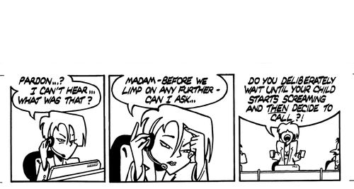 Headphones Strip 6: Noisy background