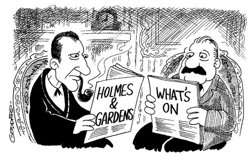 'Holmes and Gardens' 'What's on'