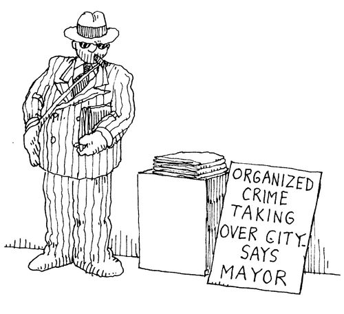 'Organised crime taking over city says mayor'