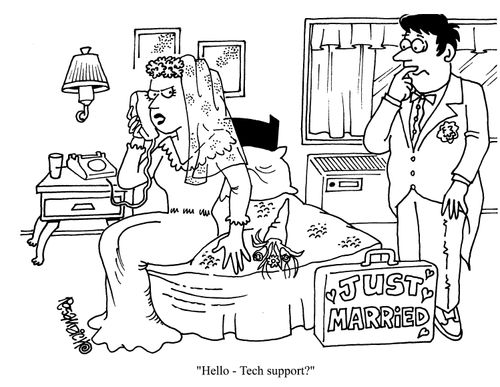 'Hello - Tech support?'
