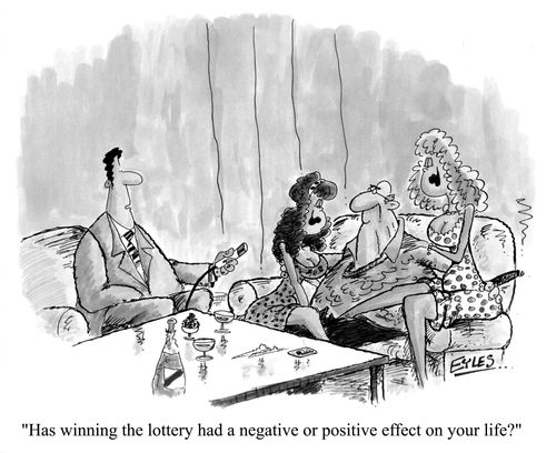 'Has winning the lottery had a negative or positive effect on your life?'