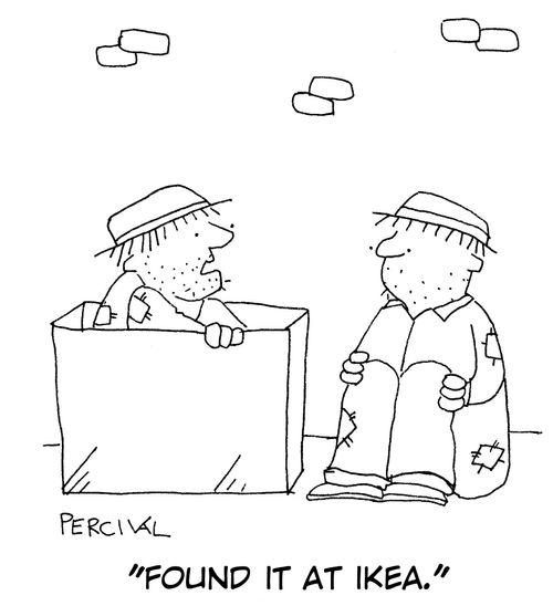 'Found it at Ikea.'
