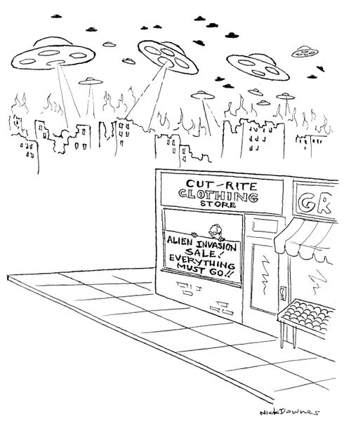 Alien Invasion Sale!