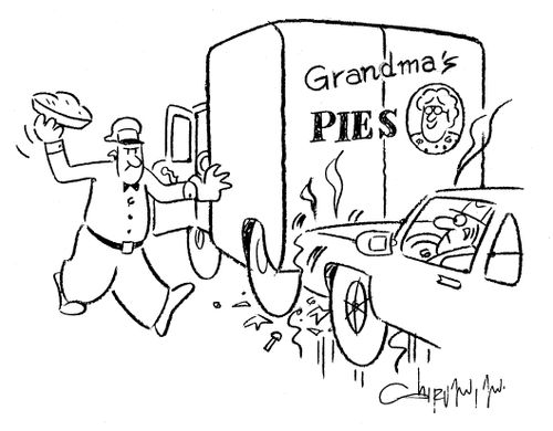 Grandma's pies.
